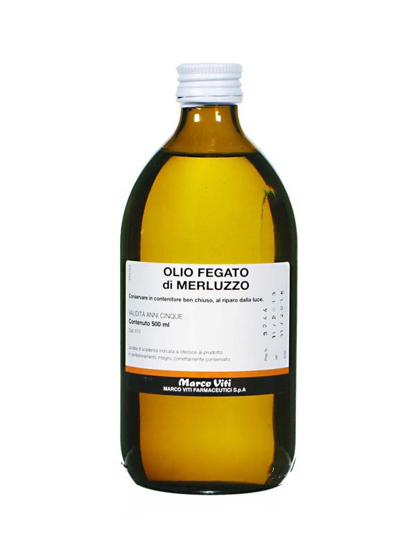 Marco Viti Olio Di Fegato Di Merluzzo Fu 500 Ml