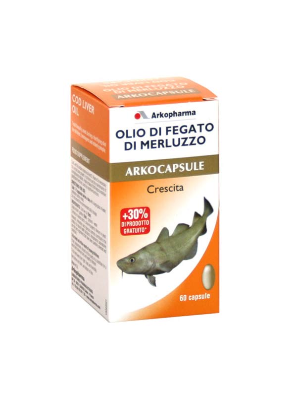 Olio Di Fegato Di Merluzzo Arkocapsule 60 Capsule