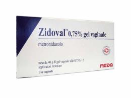 ZIDOVAL*gel vag 40 g 7,5 mg/g + 5 applic